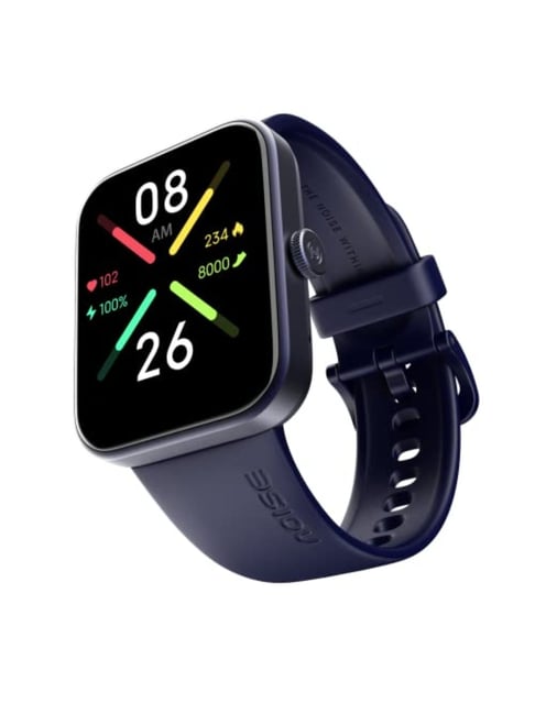 Noise Pulse Go Buzz Smart Watch with Bluetooth Calling, 1.69 inch Clear Display (Midnight Blue)