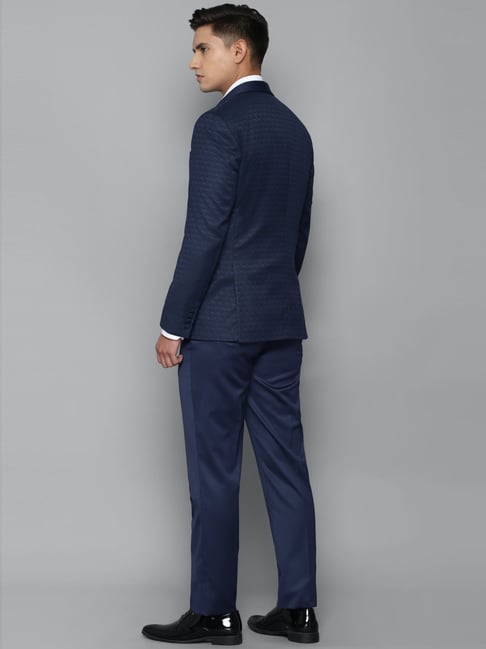 Louis philippe navy three piece suit store