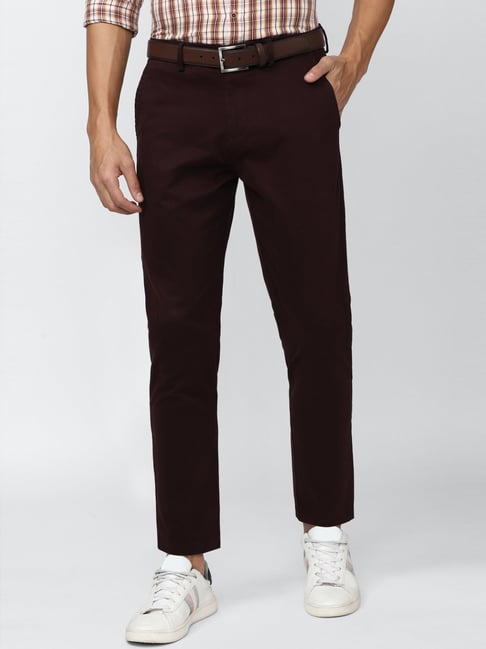 Men's Regular Fit Plain-Front Classic Gabardine Pants | Brooks Brothers