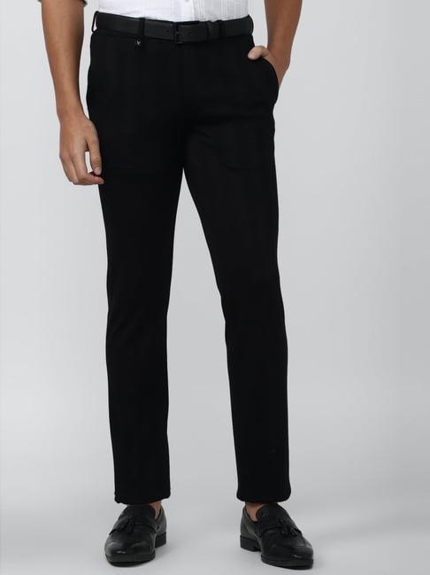 Burberry Men's Black Cape Detail Tailored Trousers, Brand Size 48 (Waist  Size 32.7
