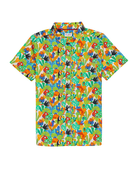 H by Hamleys Boys Multicolor Printed Shirt-picture-32