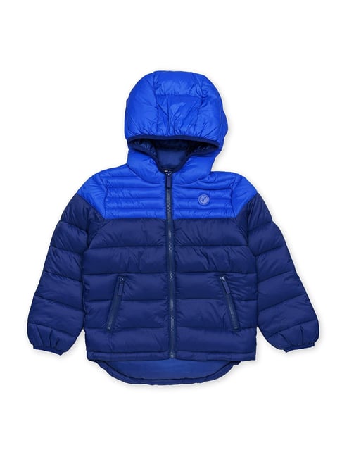 Wonder Nation Boys Jacket XS Blue Faux Sherpa Lined Hoodie Sweatshirt NEW |  eBay