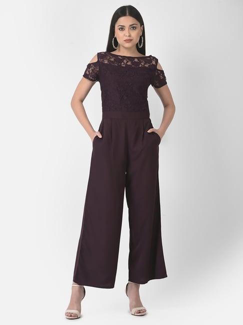 Express burgundy hot sale jumpsuit