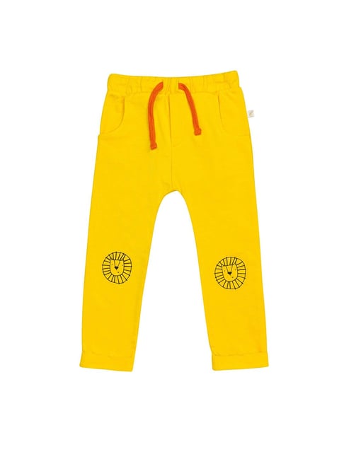 Boys store yellow joggers