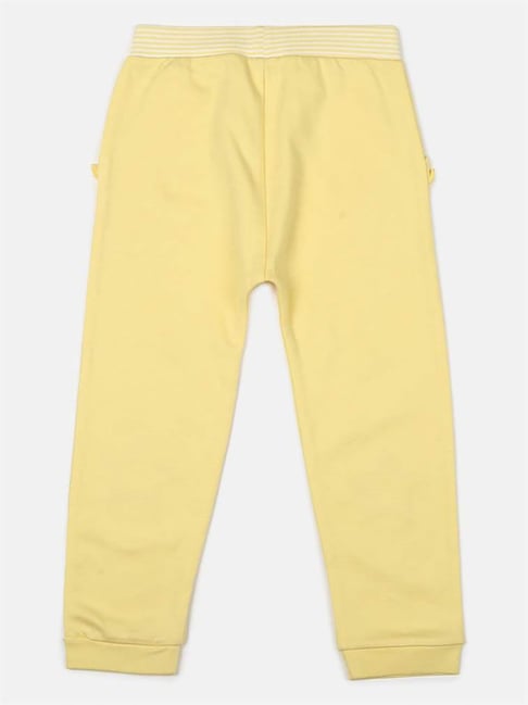 Light discount yellow joggers