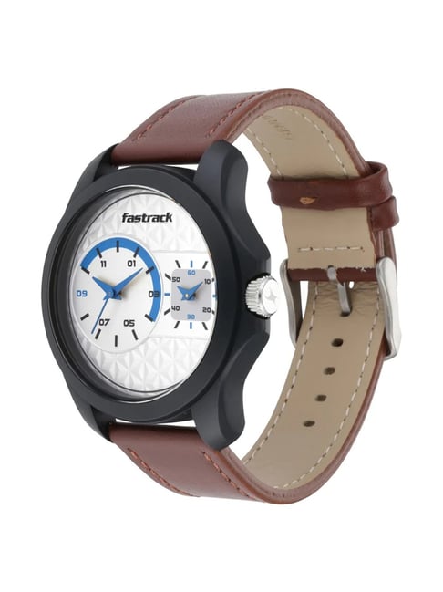Buy Fastrack NP38042PL01 Dual Time Analog Watch for Men at Best Price ...