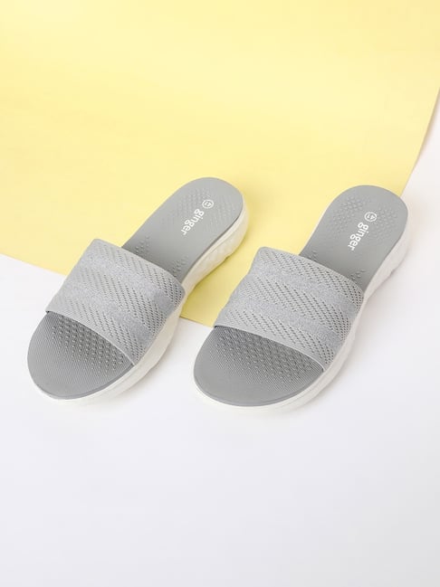 Ginger by Lifestyle Women's Grey Slides