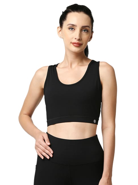 Soie Black Sports Bra-picture-27
