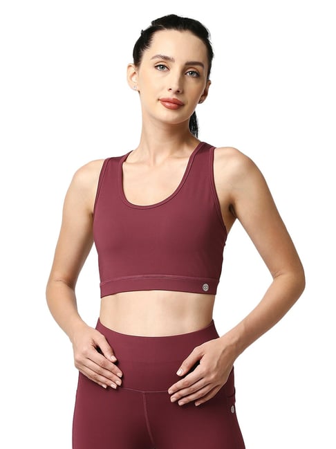 Soie Wine Sports Bra-picture-33