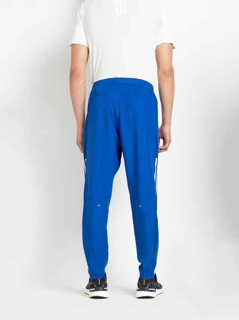 Buy adidas Blue Regular Fit ASTRO WIND Sports Trackpants for Men's