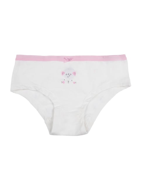 5 pink unicorn print panties for girls : buy online - Underwear