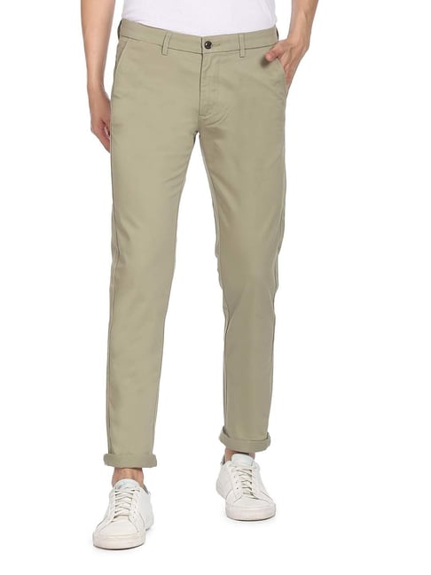 Arrow Sport Slim Fit Men Beige Trousers - Buy Arrow Sport Slim Fit Men  Beige Trousers Online at Best Prices in India | Flipkart.com