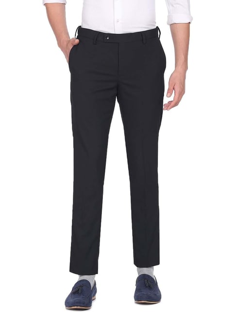 Buy Arrow Men Beige Smart Regular Fit Solid Formal Trousers  Trousers for  Men 2154695  Myntra