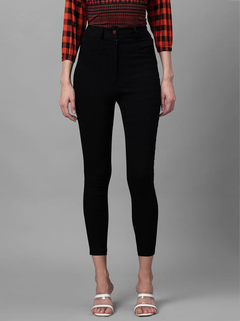 House of Cavani Viper Black Regular Skinny Trousers - Clothing from House  Of Cavani UK