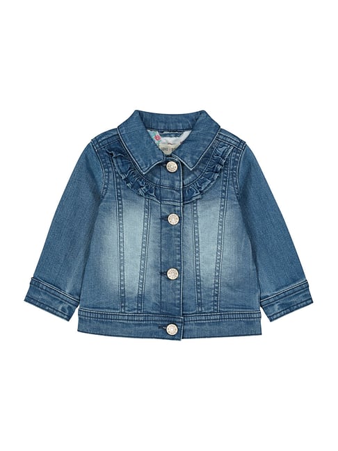 Sustainable cotton jacket girl | Mayoral ®