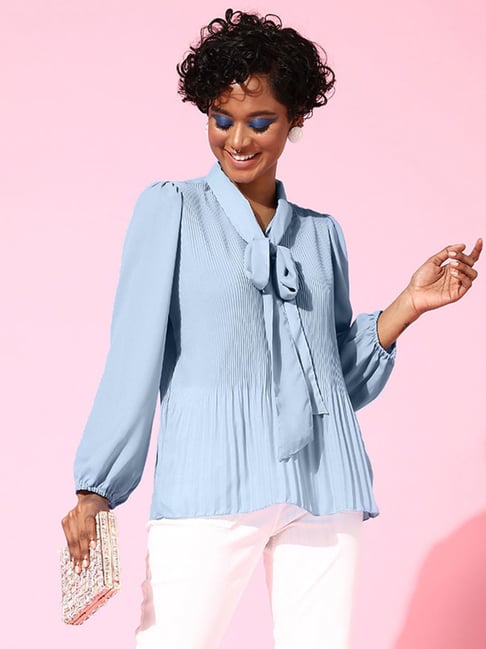 Melon by PlusS Blue Top-picture-35