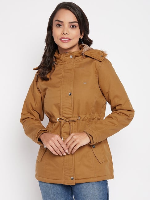 Tan 2024 parka jacket