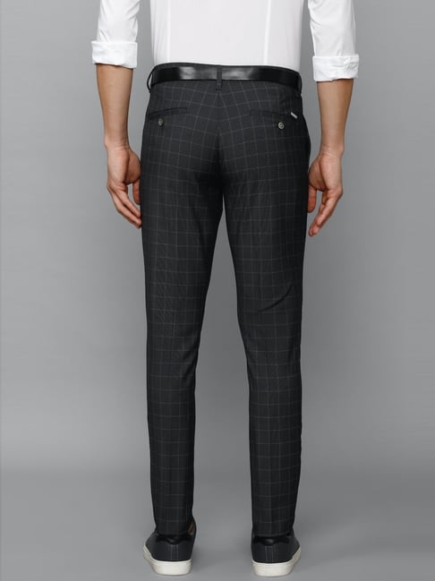 Men Formal Check Pants Plaid Straight Dress Trousers Suit Bottoms Office  Casual | eBay