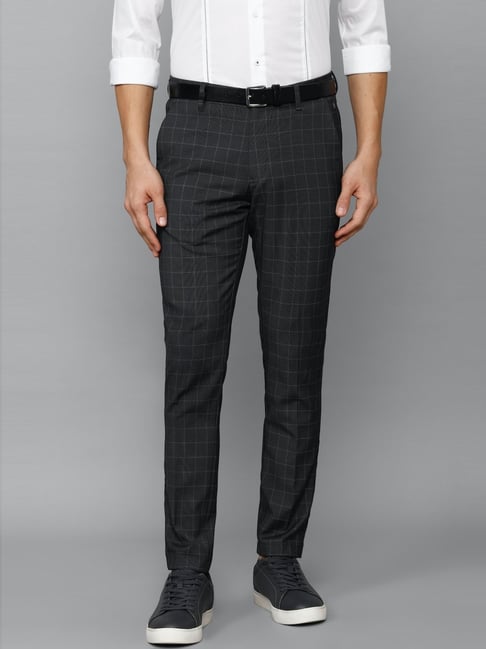 Buy Louis Philippe Black Trousers Online - 709539 | Louis Philippe