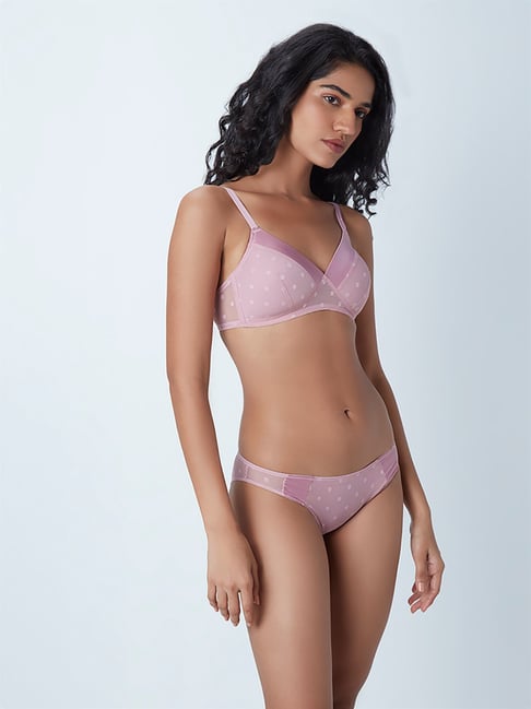 Westside - Excellent support, great lift and absolutely comfortable, this  lilac floral bra from Wunderlove is a superb addition to your closet  essentials. Shop online at TataCLiQ  or visit a  Westside