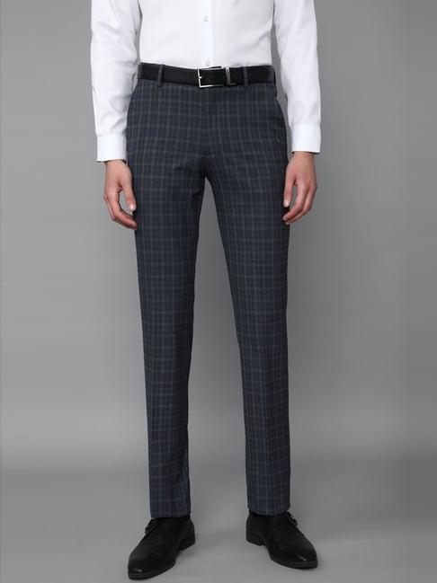 Buy Navy Blue Trousers  Pants for Men by LOUIS PHILIPPE Online  Ajiocom