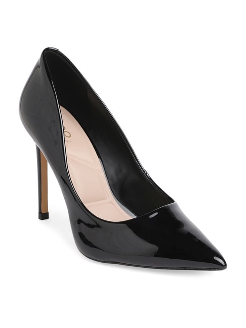 Aldo matte black high heel | Heels, Black high heels, High heels