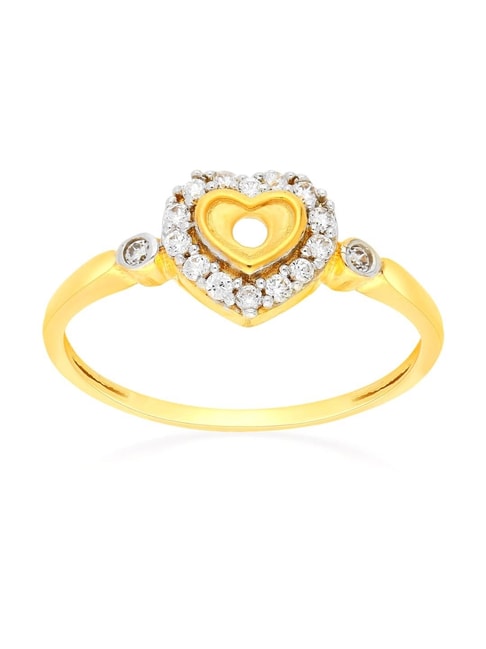 14k Yellow Gold Heart Ring 001-200-00804 14KY Overland Park | Toner  Jewelers | Overland Park, KS