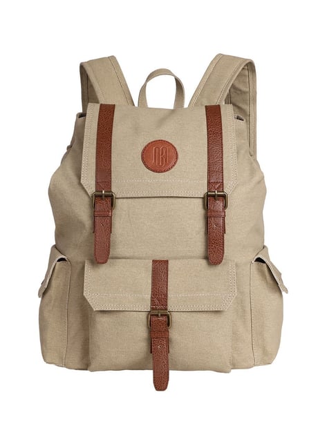 TrueArch Backpack Purse for Women Convertible Travel Vintage PU Leather Bag  25 L Backpack Cream - Price in India | Flipkart.com