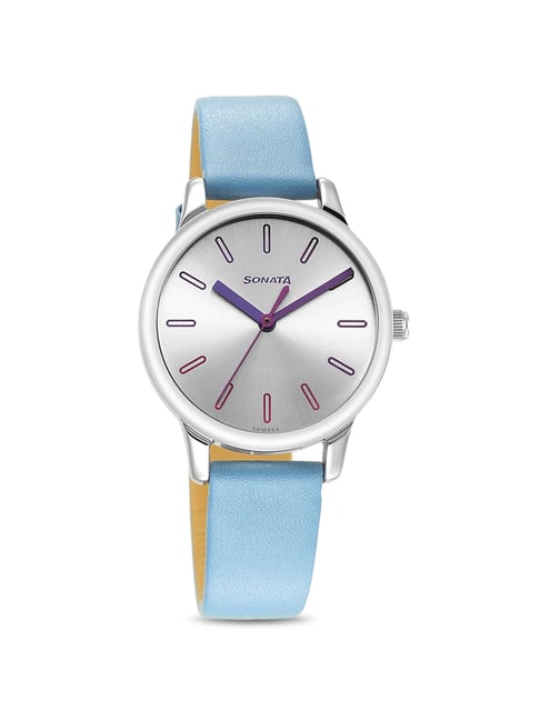 Sonata silver clearance watches for ladies