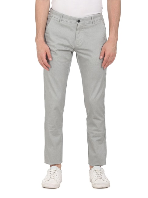 Arrow Casual Trousers  Buy Arrow Men Brown Flat Front Solid Casual Trousers  Online  Nykaa Fashion