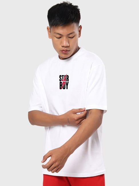 bewakoof white shirt