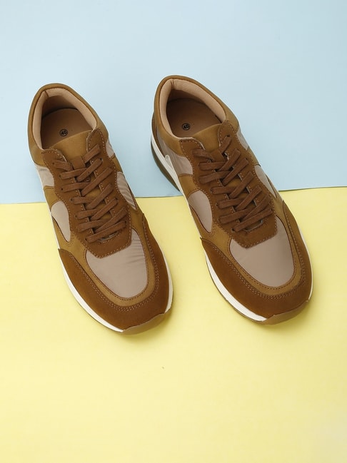 Forca by Lifestyle Men's Cognac Casual Sneakers