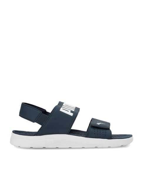 Puma Men's Backstrap Blue Floater Sandals