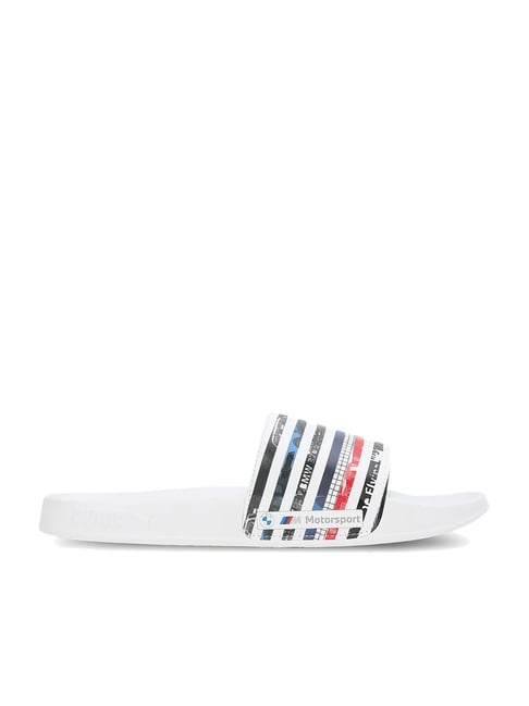 Puma Men s BMW M Motorsport Leadcat 2.0 Ren White Slides