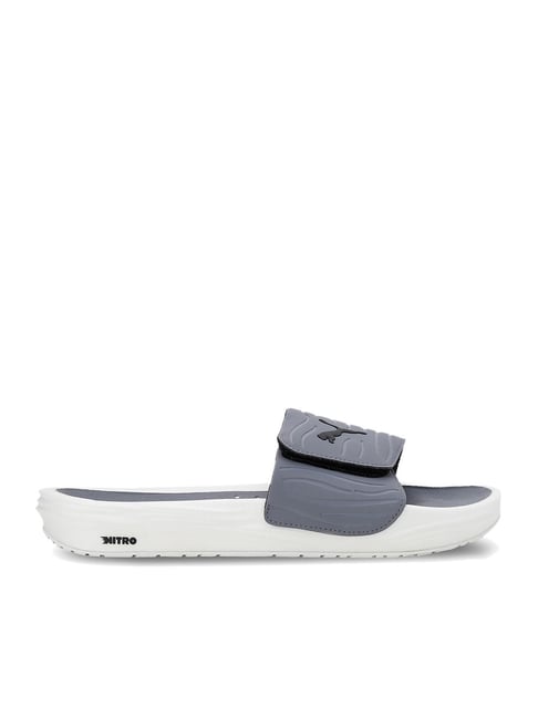 Puma Men's Nitrocat V Men Slides Grey Slides