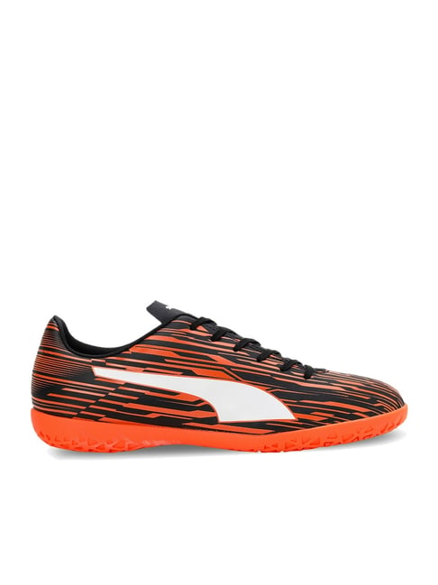 Puma Men's Rapido III Orange Football Shoes