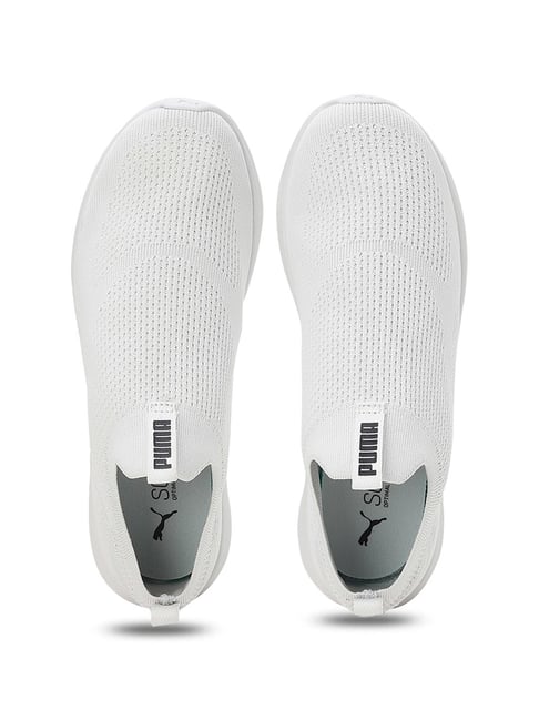 Puma Men's Softride Clean V2 Off White Walking Shoes