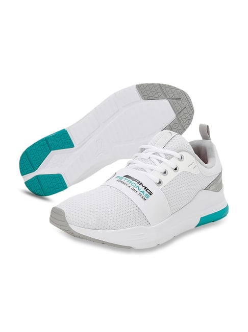 Puma mercedes benz shoes white hotsell