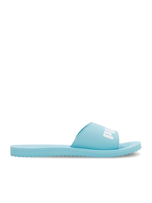 Puma Women's Purecat Hero Blue Slides