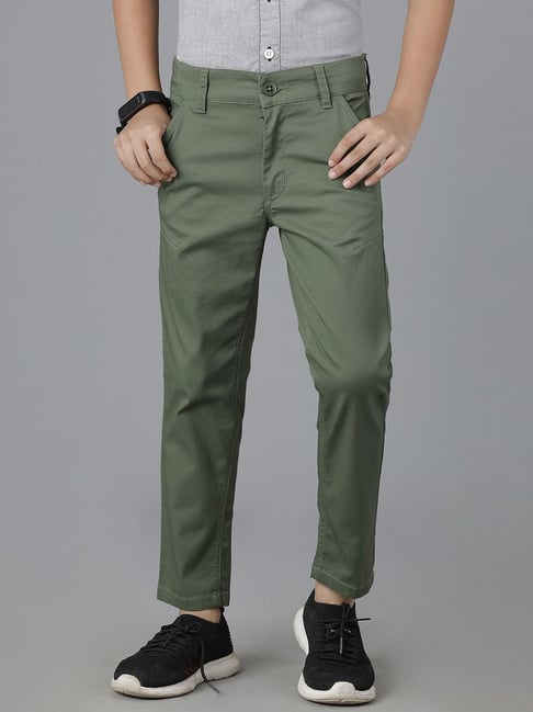 Corduroy Trousers - Dark Green