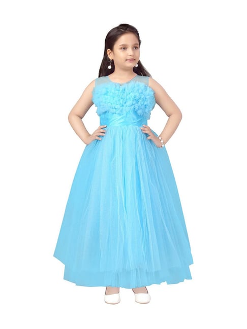 Buy Aarika Girl's Green Coloured Gown at Amazon.in