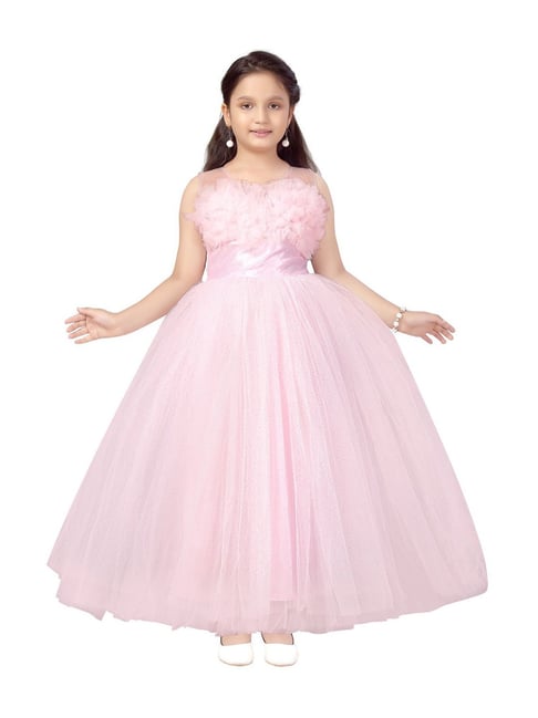 Aarika Kids Pink Flared Fit Gown-picture-14