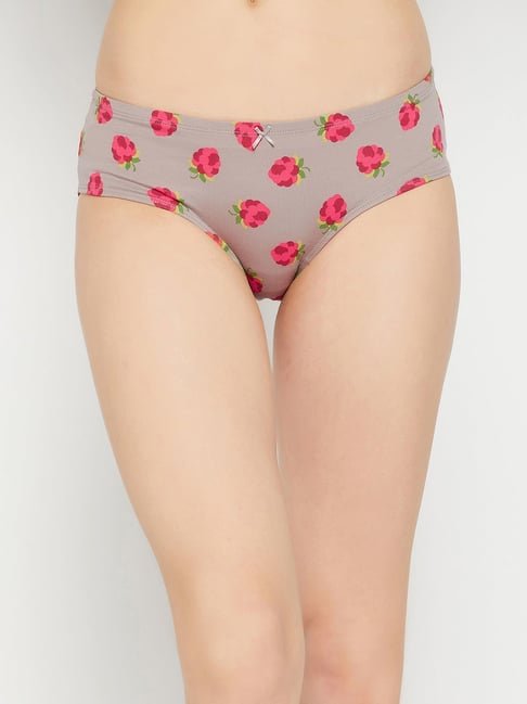 Buy Clovia Pink Printed Hipster Panty for Women Online @ Tata CLiQ