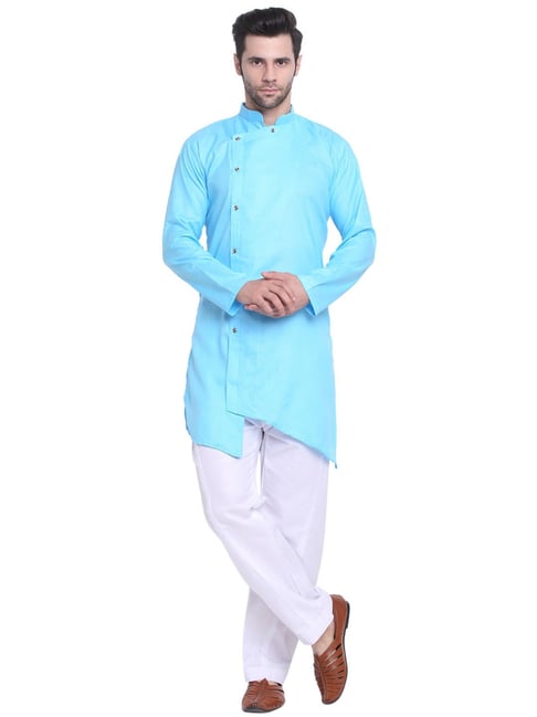 Asymmetric outlet kurta pajama