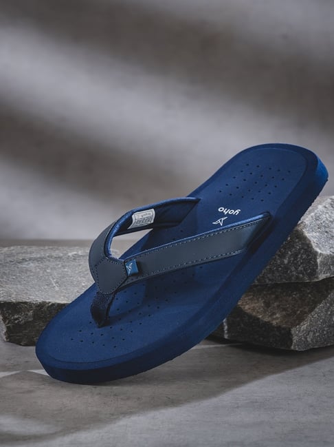 Yoho Women s Arch Support Blue Flip Flops