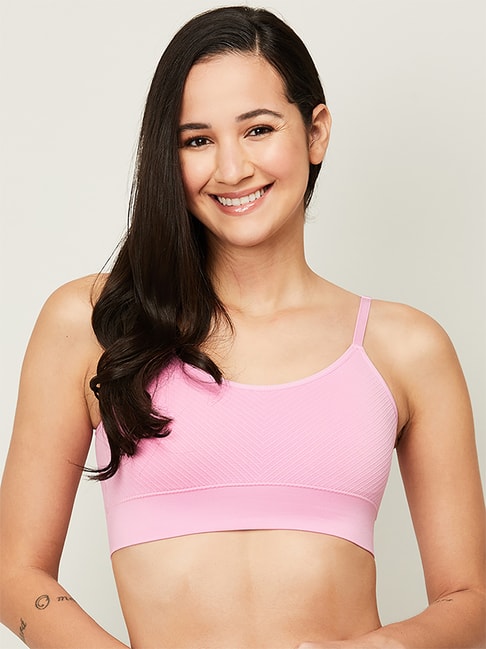 Ginger by Lifestyle Pink Minimizer Bra Price in India