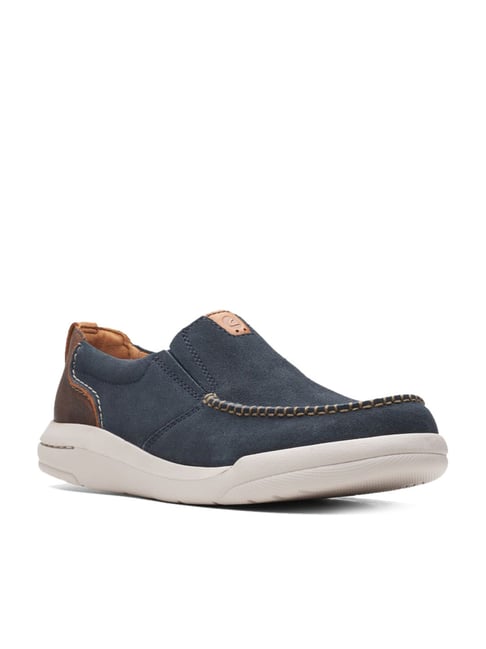 Buy Clarks Men's Driftway Step Navy Loafers for Men at Best Price