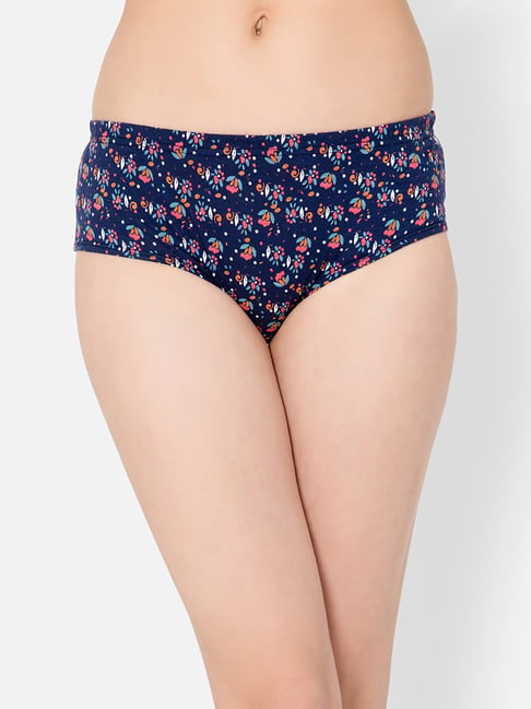 Buy Clovia Blue Printed Hipster Panty for Women's Online @ Tata CLiQ