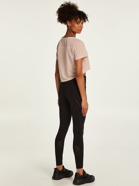 Buy Hunkemoller Black Relaxed Fit Tights for Women Online @ Tata CLiQ
