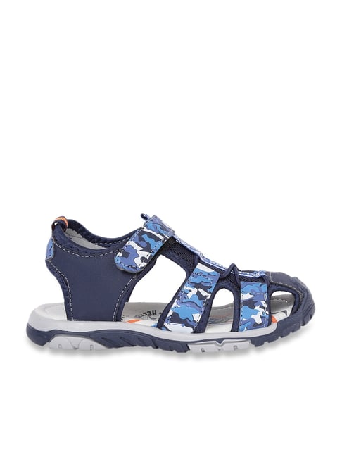 Fame Forever by Lifestyle Kids Blue & Off-White Floater Sandals